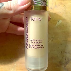 Porcelain beige foundation tarte